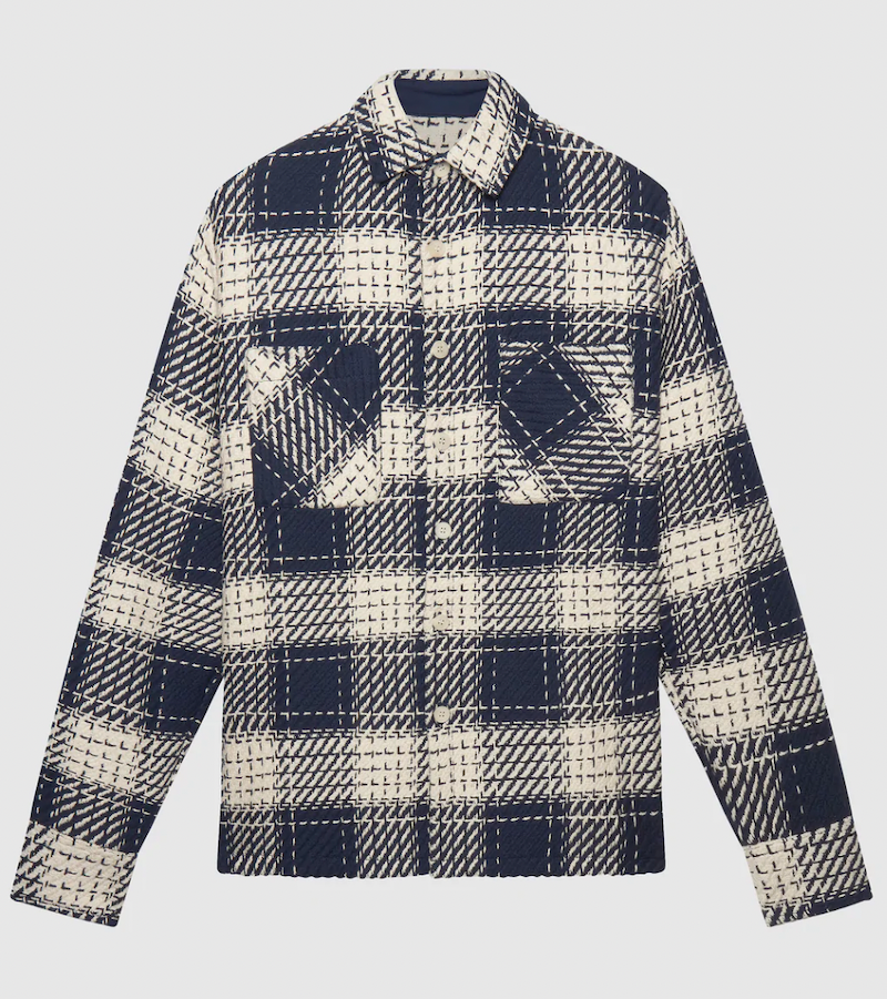 Whiting Overshirt Marine Beatnik