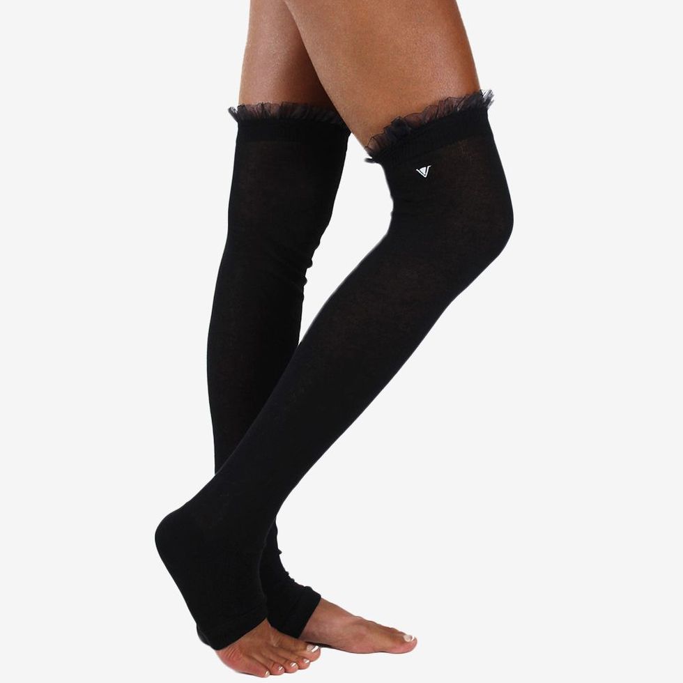 Knit Leg Warmers With Adjustable Belt Trim – Luxury Divas