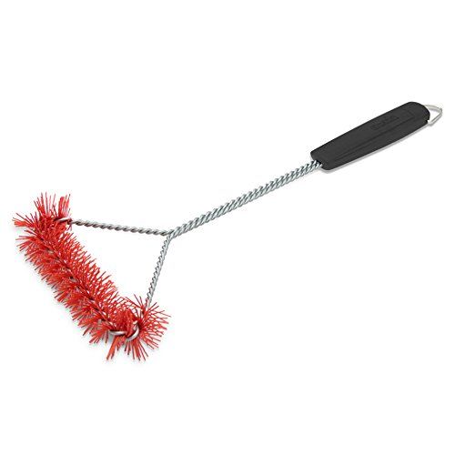 GrillGuru BBQ Grill Brush - Extra Strong BBQ Cleaner - Safe Wire Bristles  Stainless Steel Barbecue Triple Scrubber Cleaning Brush for Gas and  Chargoal