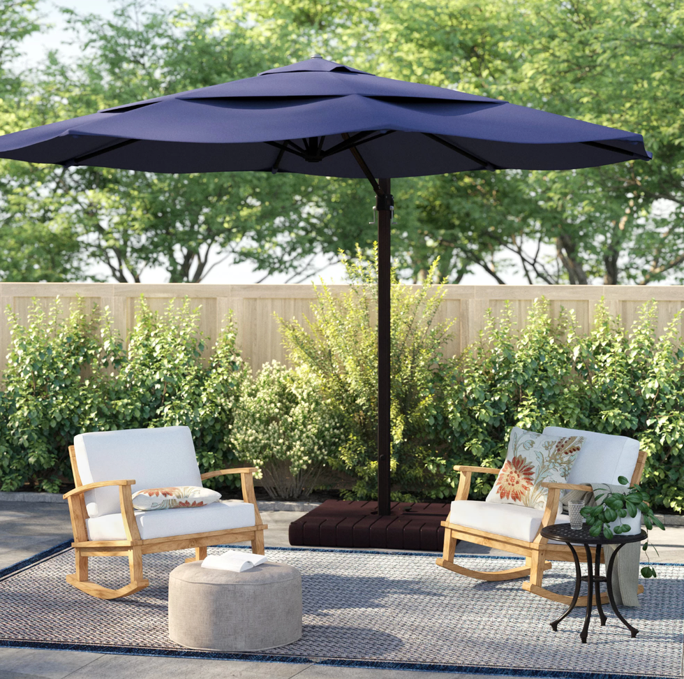 10-Foot Cantilever Umbrella with Sunbrella
