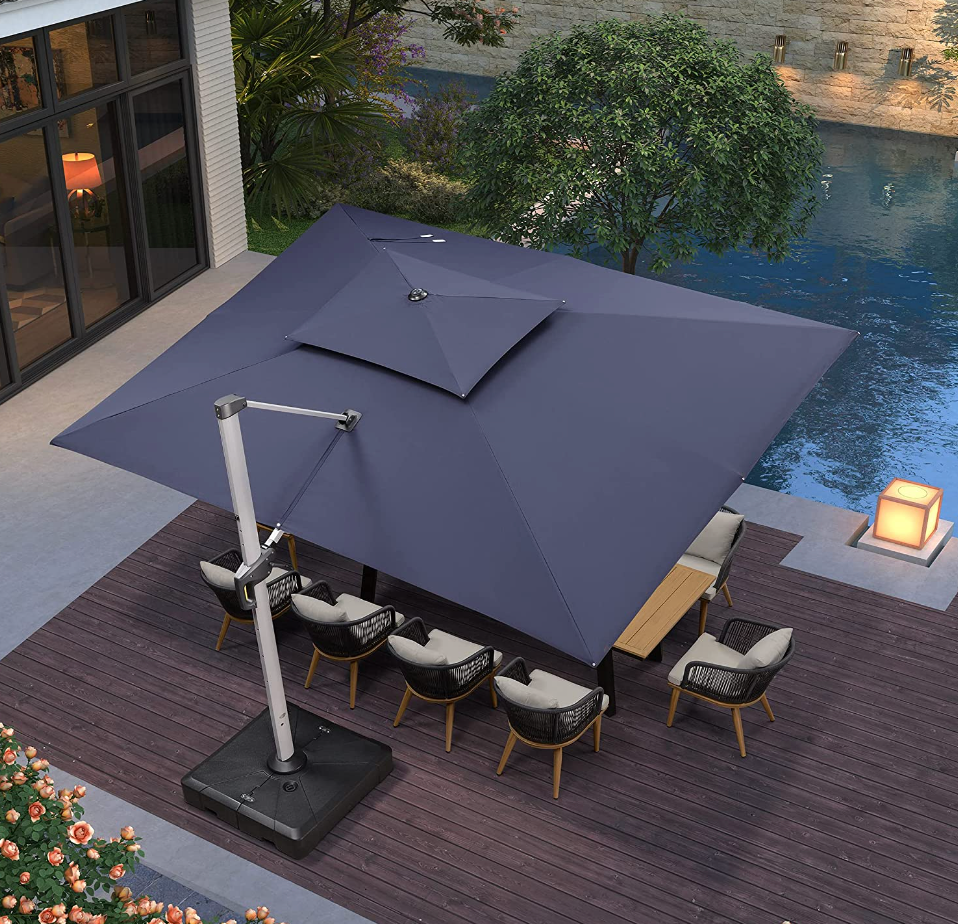 Rectangular Cantilever Umbrella 