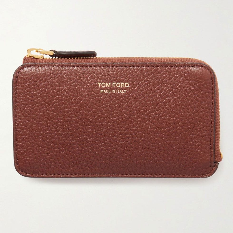 Full-Grain Leather Zip-Around Wallet