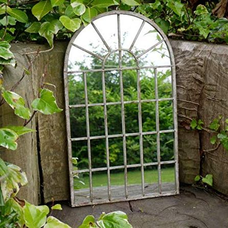 Annibells Large Arched Window Mirror