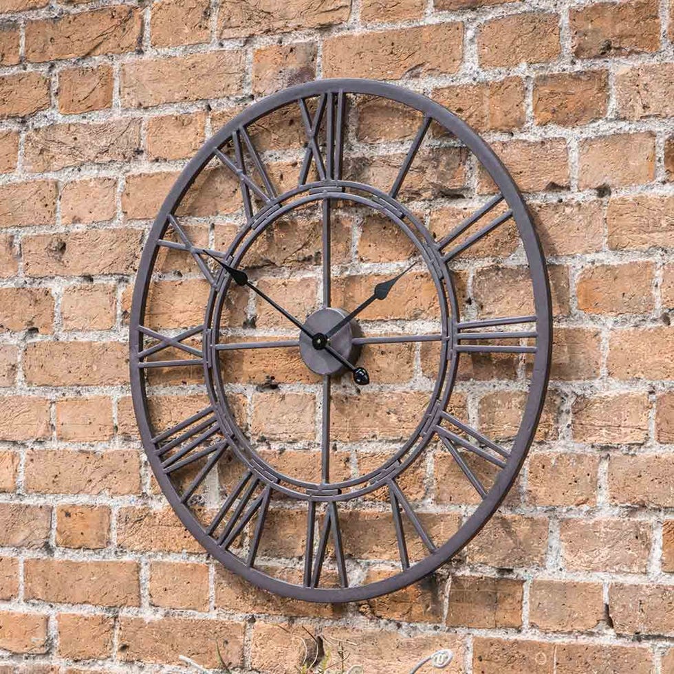 Garden Gear Roman Numeral Garden Wall Clock