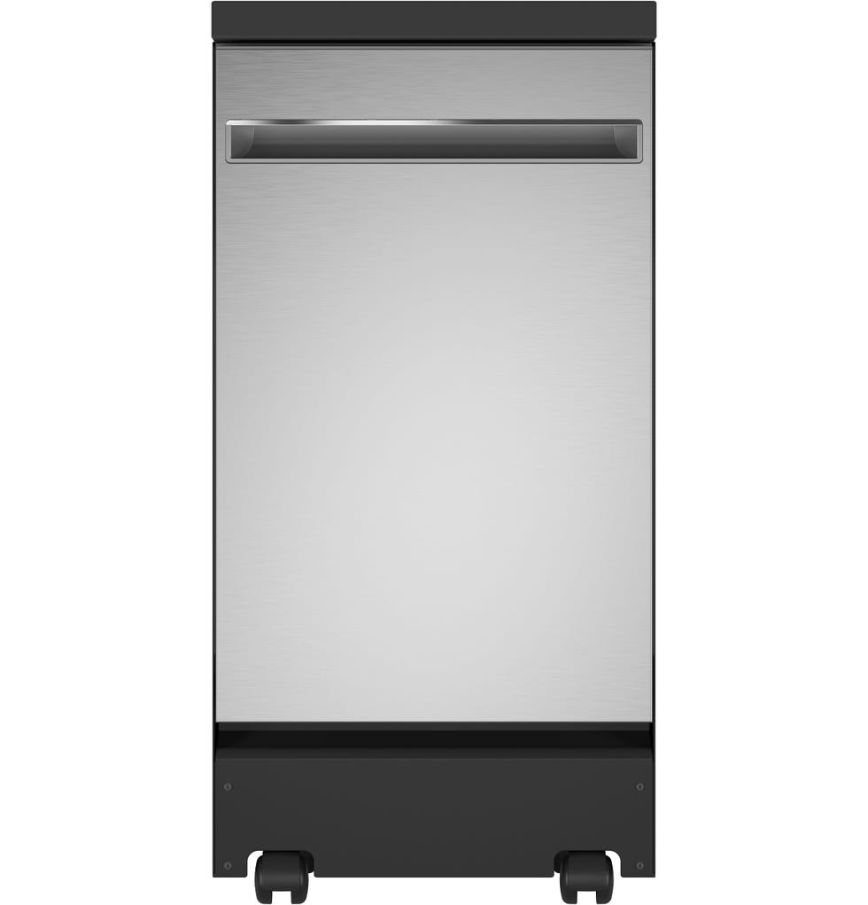 GE 18-in Freestanding Dishwasher (Stainless) ENERGY STAR, 52-dBA