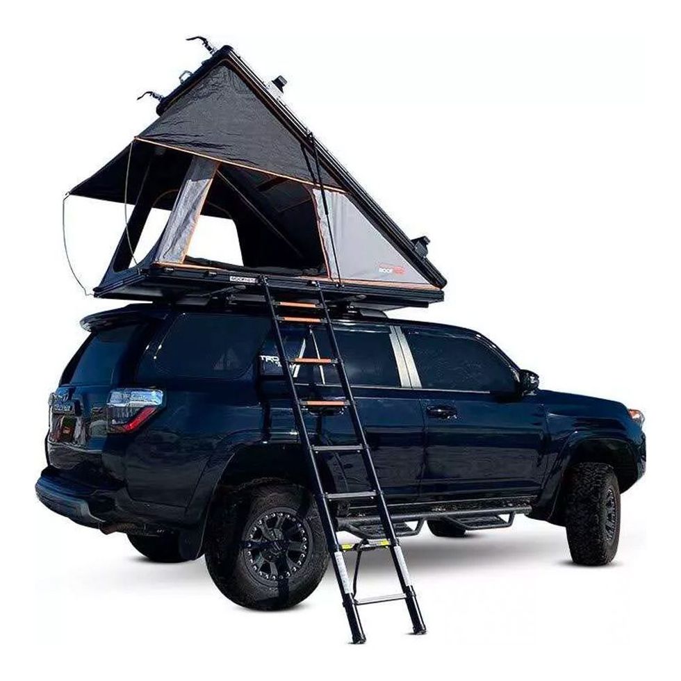 Practical - a roof tent or rear tent for the car