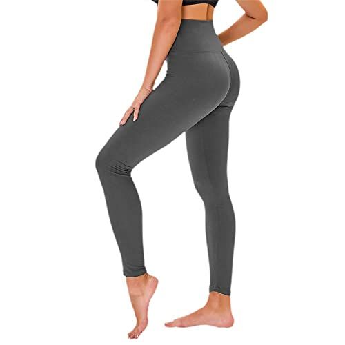 TNNZEET Leggings for Women, Black High Waisted Plus Size Maternity Workout  Yoga Pants