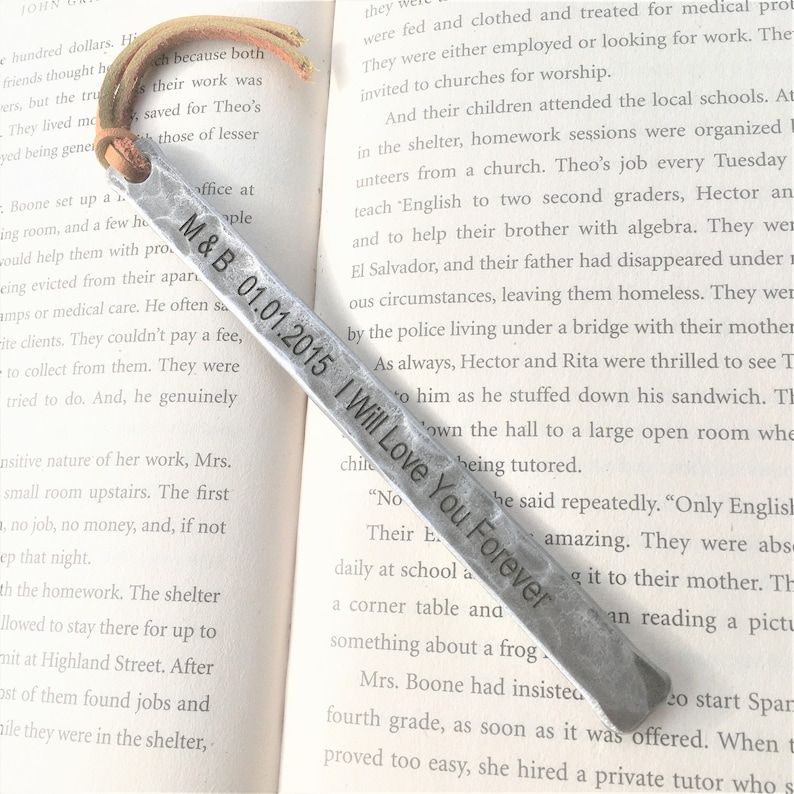 Hand-Forged Bookmark