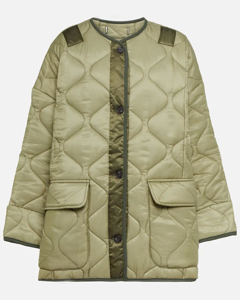 Teddy Oversized Quilted Jacket