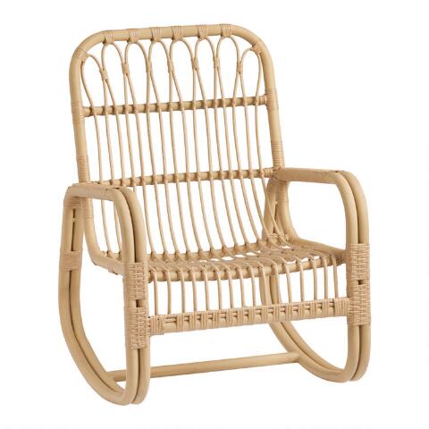 Lenco All-Weather Wicker Outdoor Rocking Chair