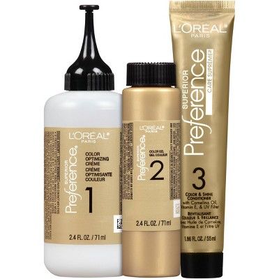 Superior Preference Permanent Hair Color 