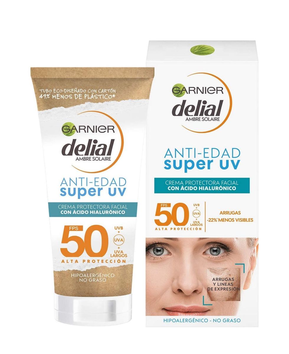 Crema Protectora Facial Anti Edad SPF 50