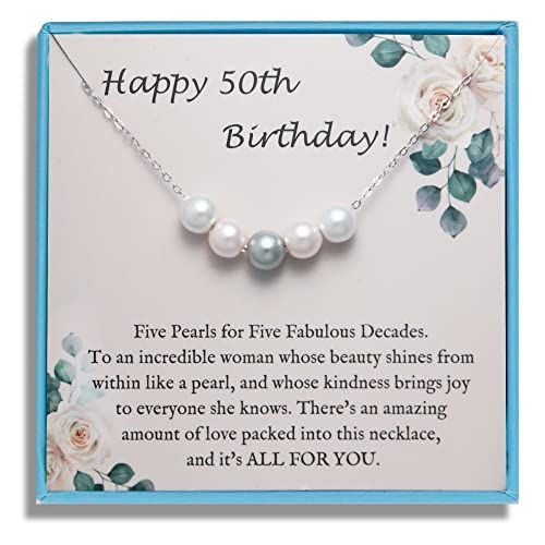 50th Birthday Gifts for Women, 50th Birthday Gift Sets for Women, 50 Year  Old Gifts for Women, 50th Birthday Decorations for Women, 50th Birthday
