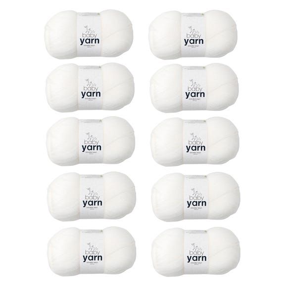 Pack of 10 DK Baby Yarn  Balls