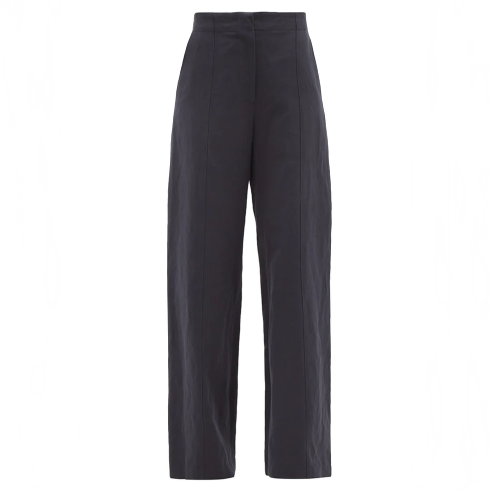 Front-Seam Chino Trousers