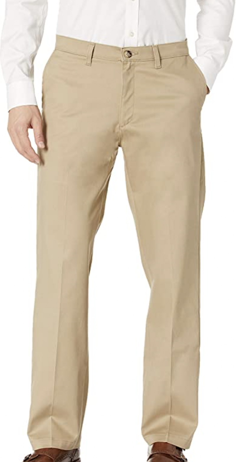 Total Freedom Stretch Relaxed Fit Flat Front Pant