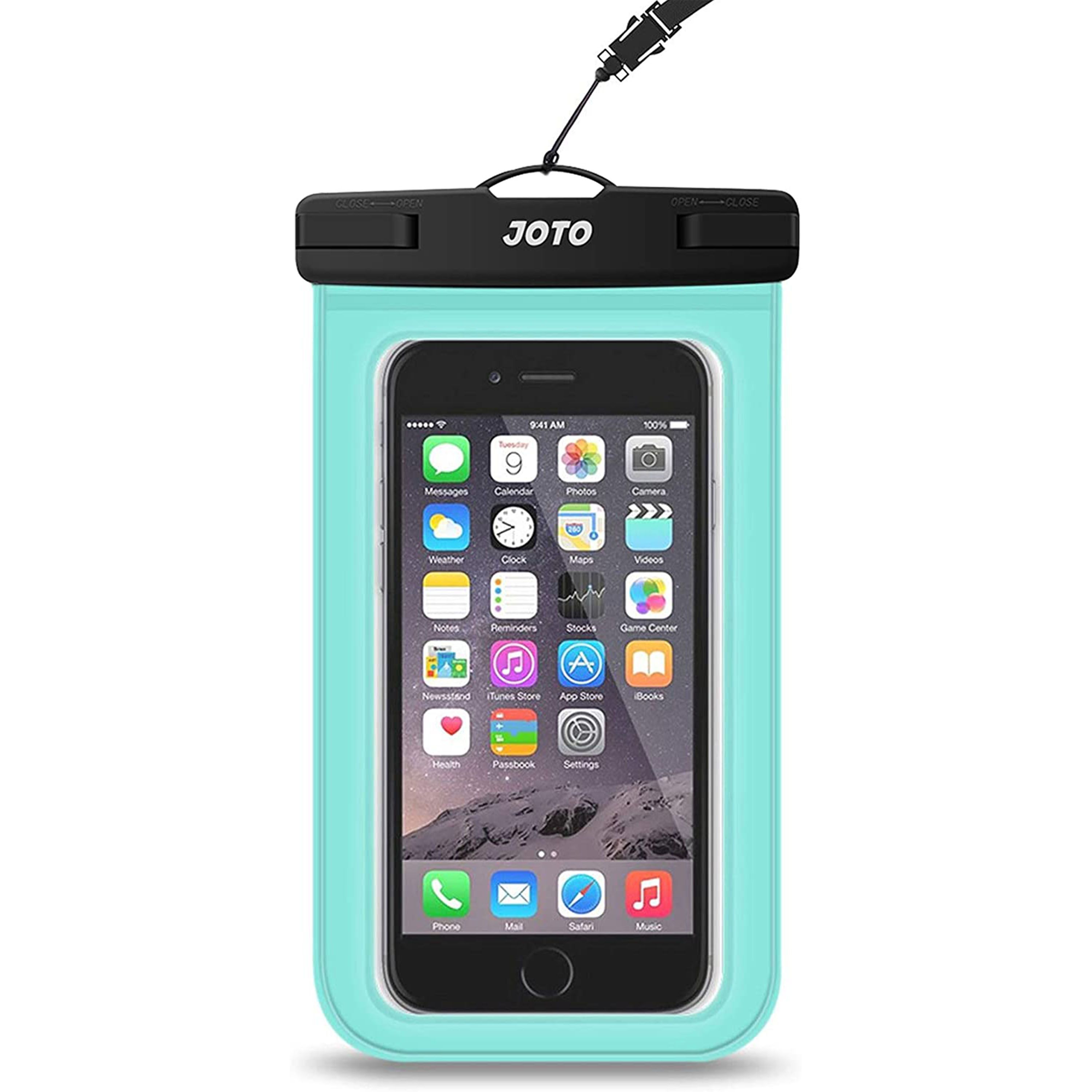 1 Pack) Waterproof Case for Apple iPhone XR, XS, XS Max, X, SE, 5S, 8, 7,  6, 6s, 8 Plus, 7 Plus, 6 Plus, 6S Plus, Njjex IPX8 Waterproof Phone Pouch -