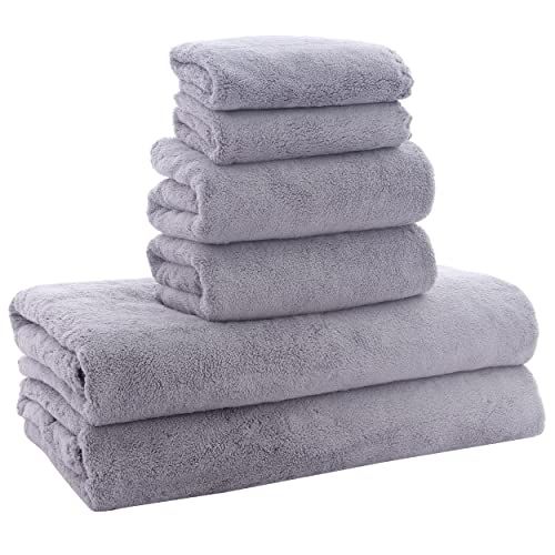 Large Bath Towel Set for Couples Absorbent Quick-Drying Towel