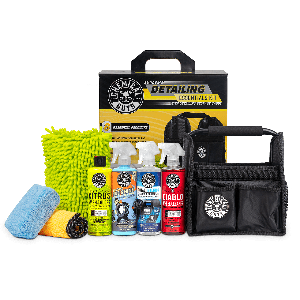 Chemical Guys Professional Wash & Shine Car Cleaning Kit (7 Essential  Products)