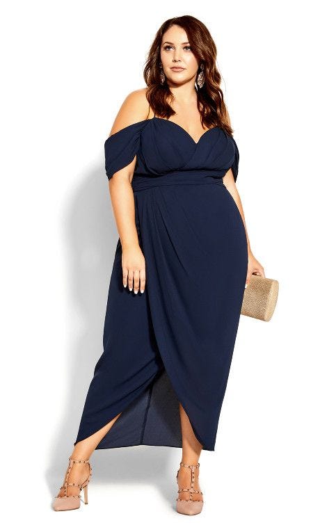 City Chic Entwine Maxi Dress