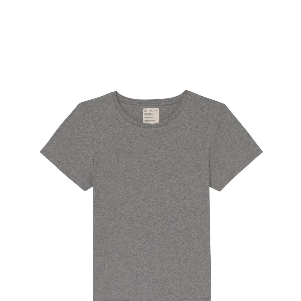SKIMS New Vintage washed cotton-jersey T-shirt - Onyx