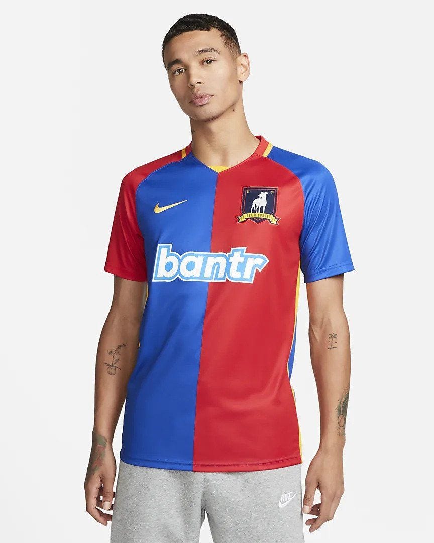 Nike AFC Richmond Home Stadium Shirt - Red/Blue