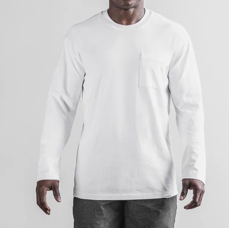 Heavyweight Long Sleeve Pocket Tee