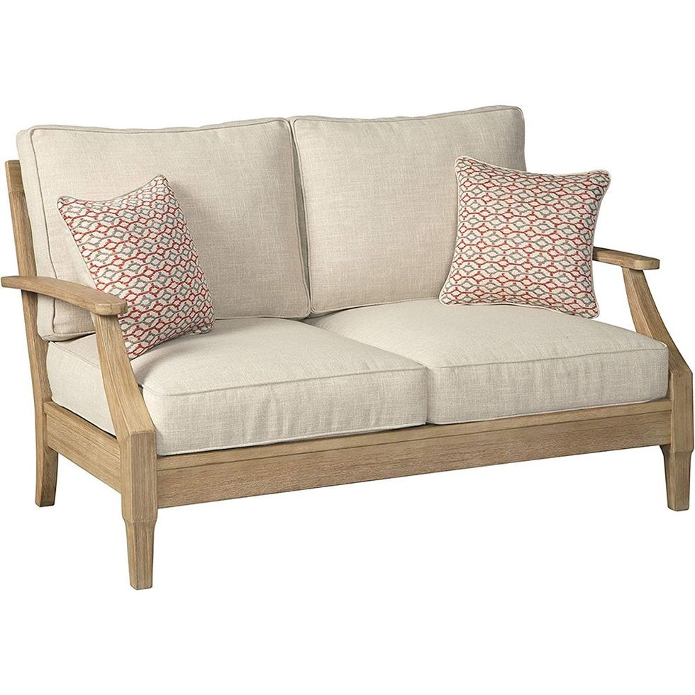 Clare View Coastal Outdoor Loveseat