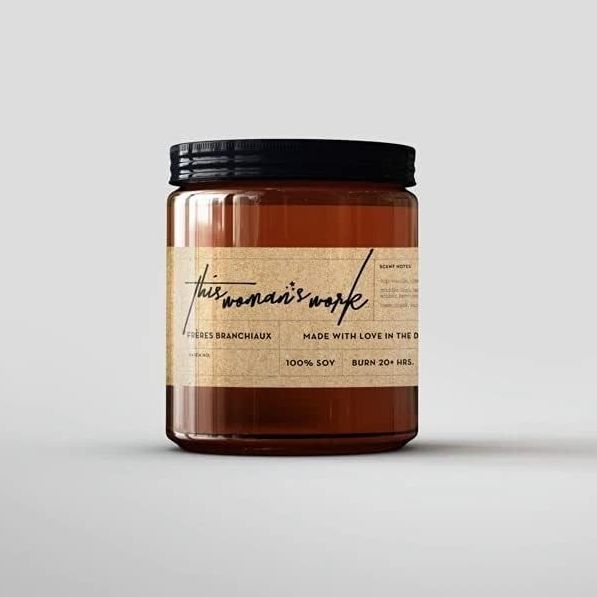 This Woman's Work 8 oz Scented Soy Candle