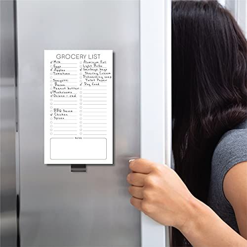 Magnetic Grocery List Notepad 