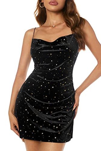 Women's Sexy Stars Cami Mini Dress 