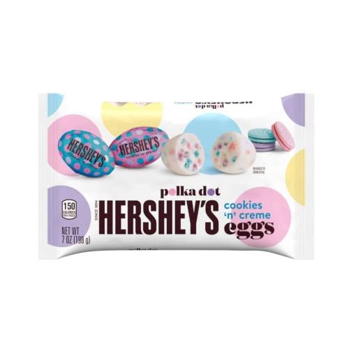 Hershey's Polka Dot Cookies 'N' Creme Eggs