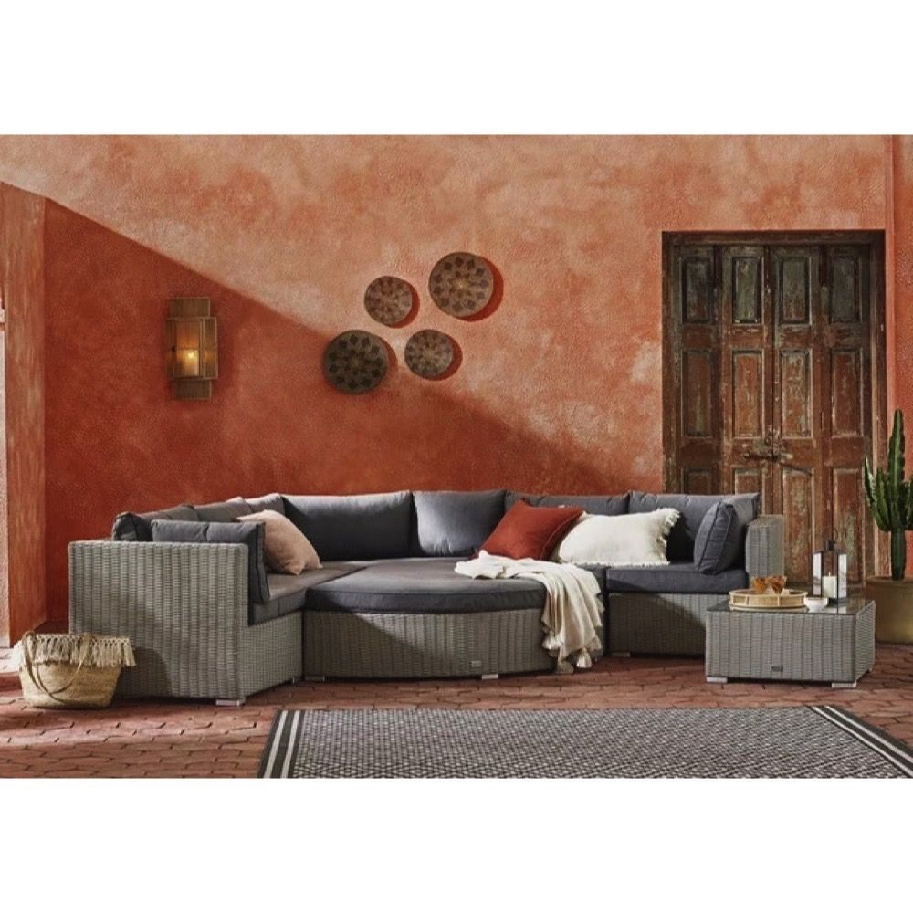 Marrakech corner rattan online set