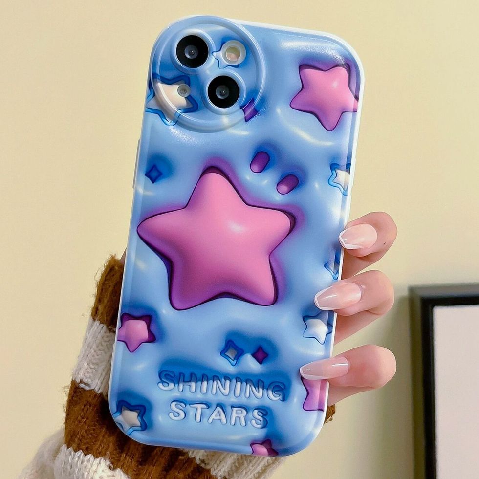 3D Star Textured Phone Case