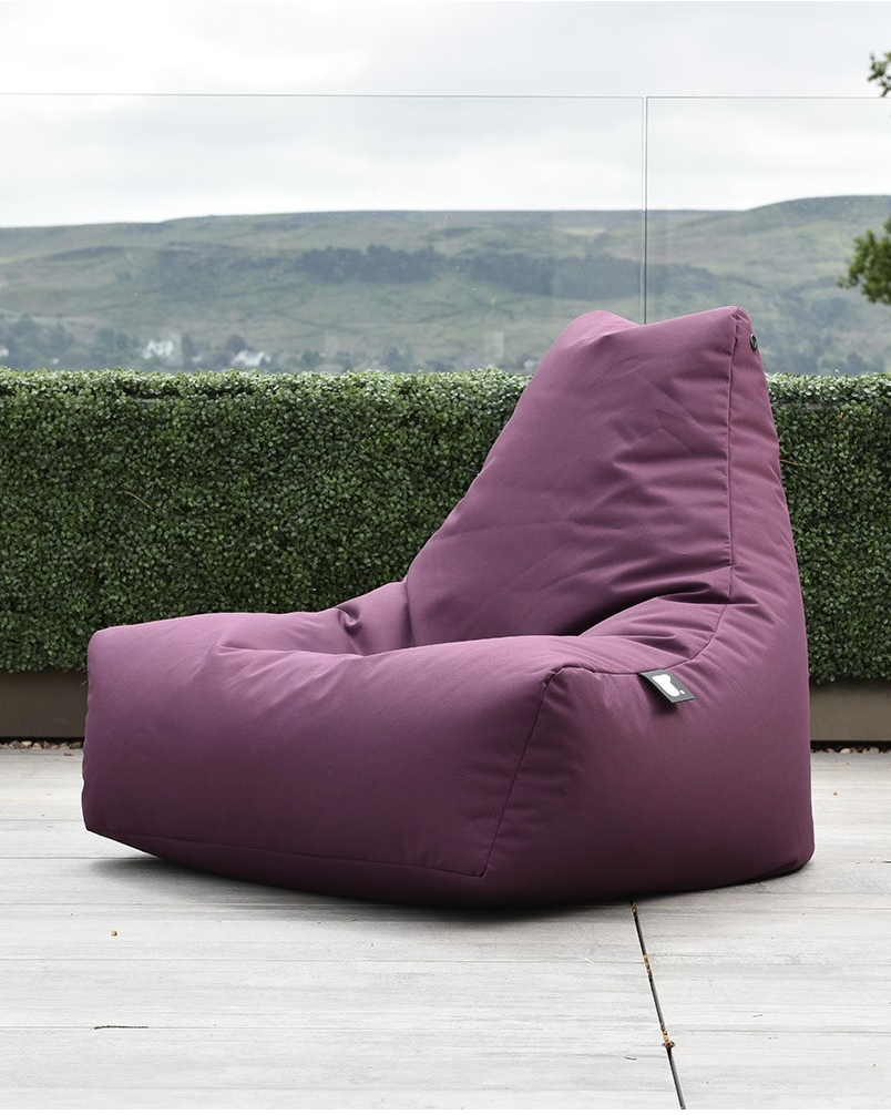 Extreme Lounging Mighty B Outdoor Bean Bag in Berry