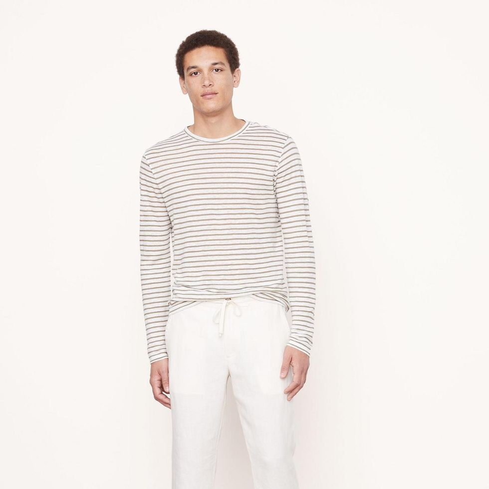 The Most Comfortable Linen Pants in white - ROVE
