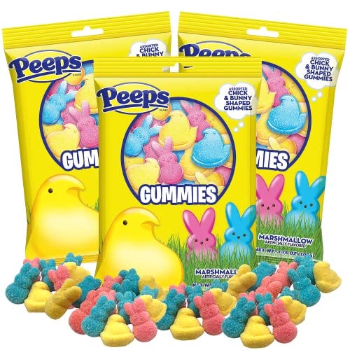 Peeps Dress Up Mini Bunnies 2 ct Plush Dog Toy