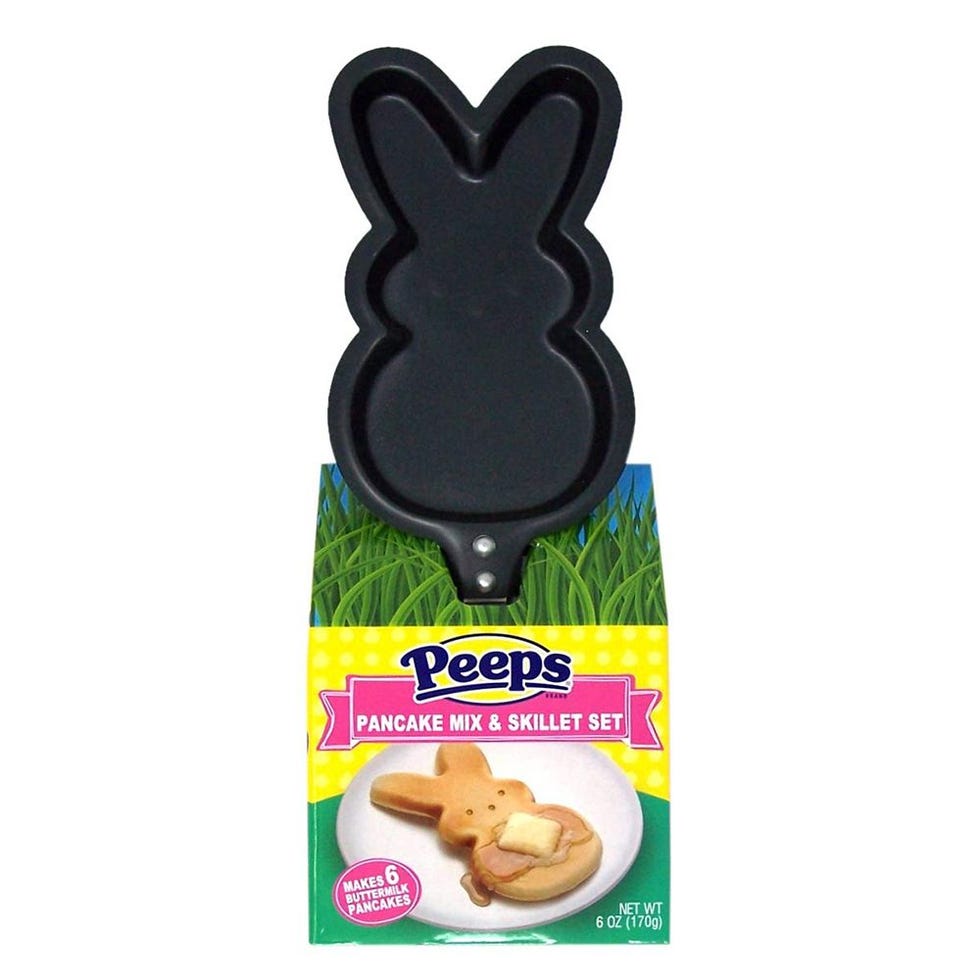 Peeps Plush Blue or Pink Bunny House Gift Set 1.5 oz.