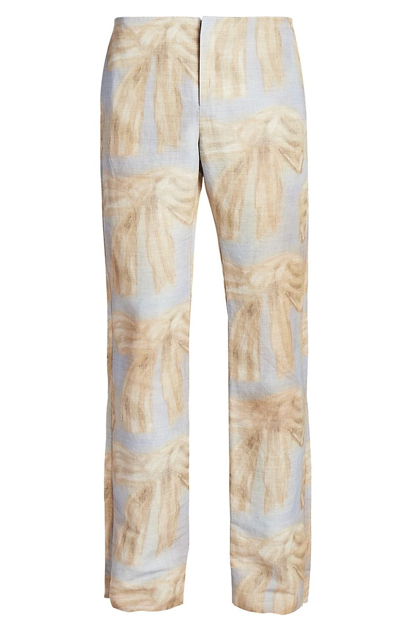 Palmu Bow Print Pants