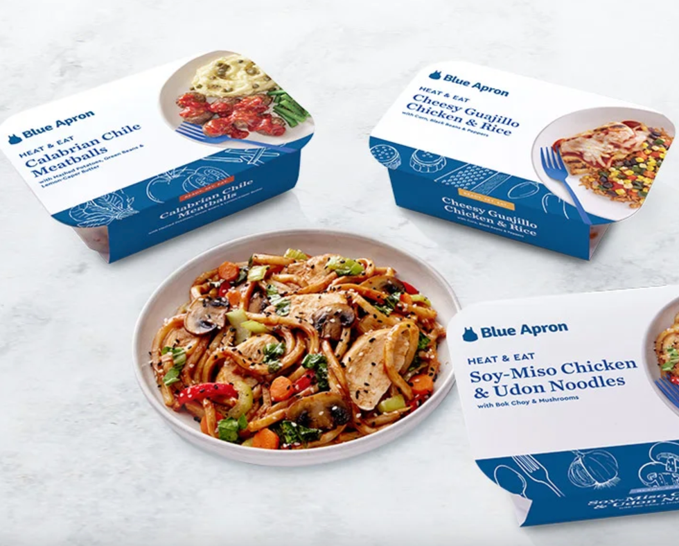 Frozen store meals delivered