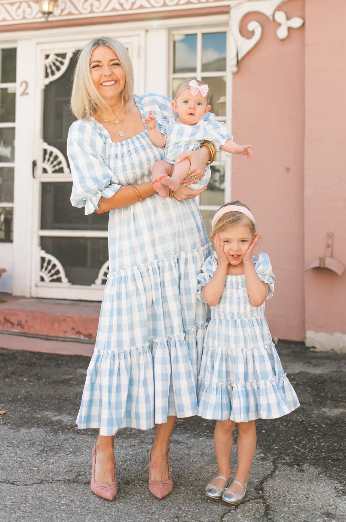 Easter dress store mom and daughter