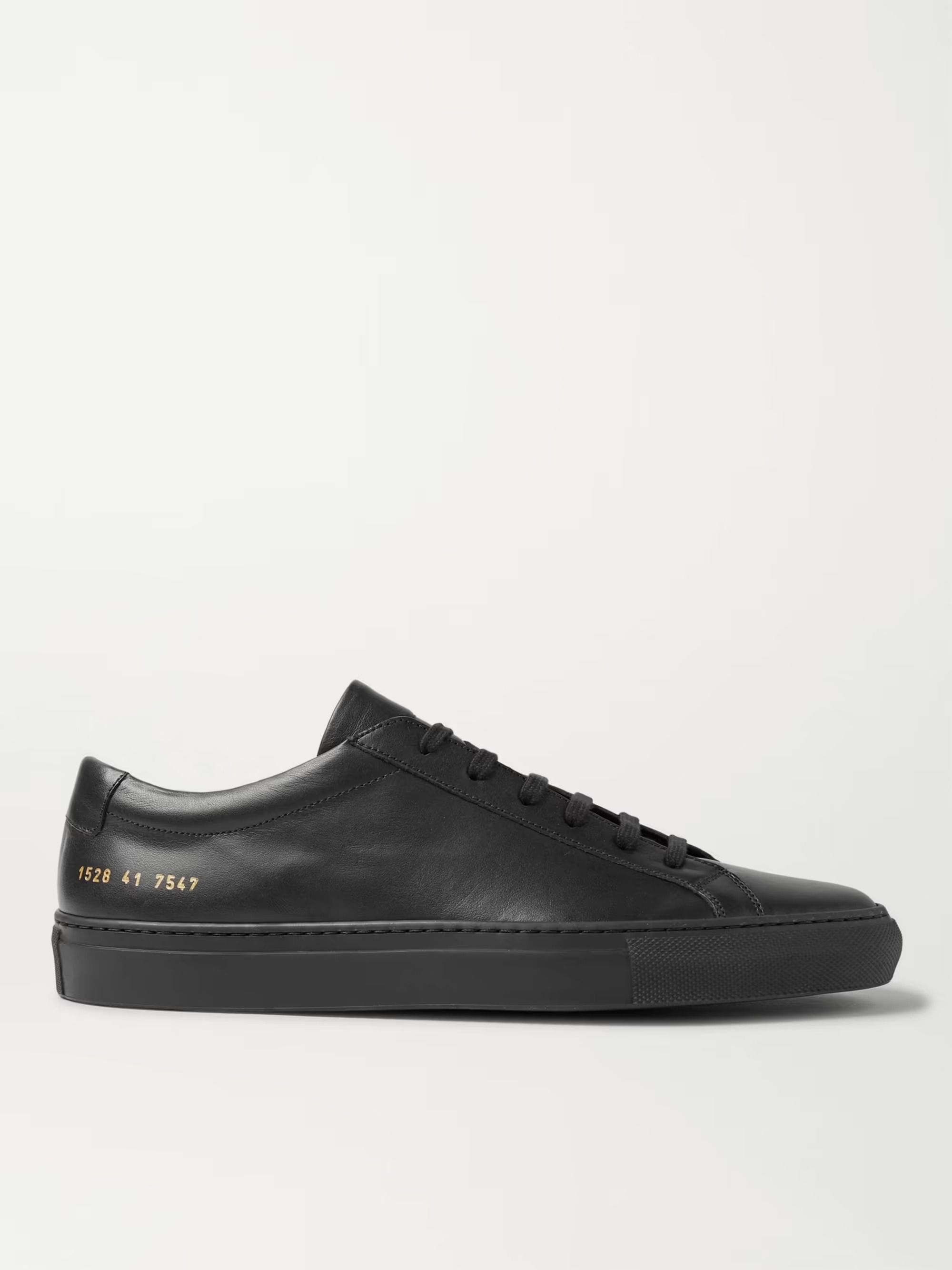 Best black store leather sneakers