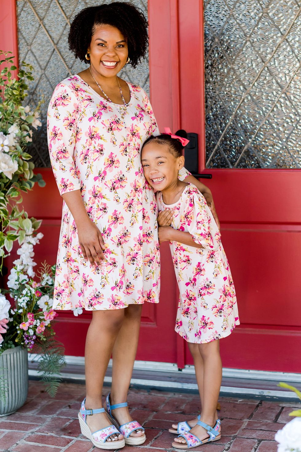 The Pioneer Woman Mommy and Me Floral Print Knit Dress