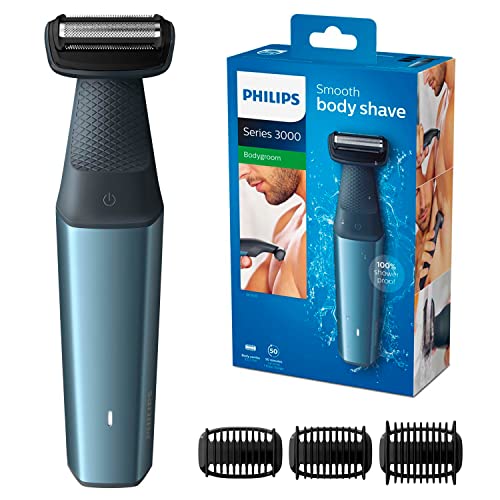 Afeitadora corporal apta para la ducha Philips