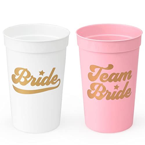 Team Bride Reusable Cups