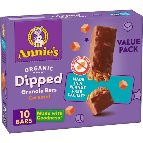 Organic Dipped Granola Bars, Caramel (10 Bars) Organic Dipped Granola Bars, Caramel (10 Bars)