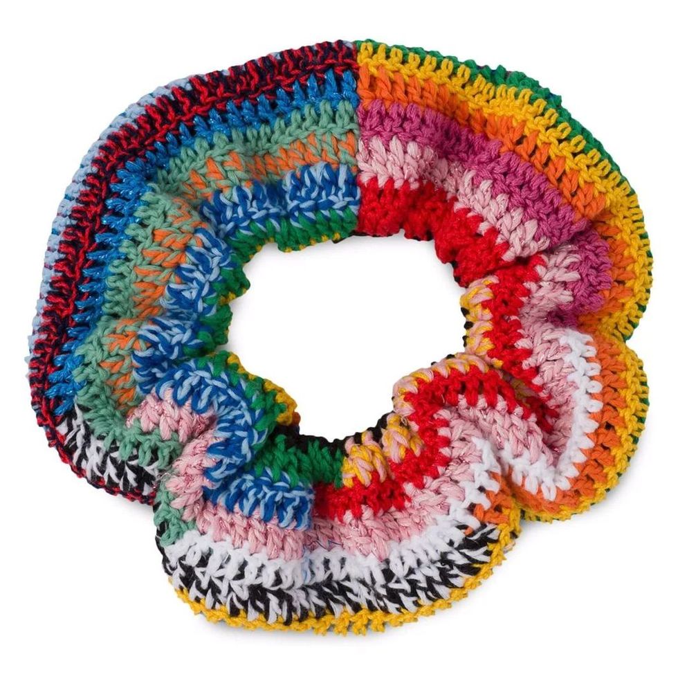 Crochet Hair Scrunchie