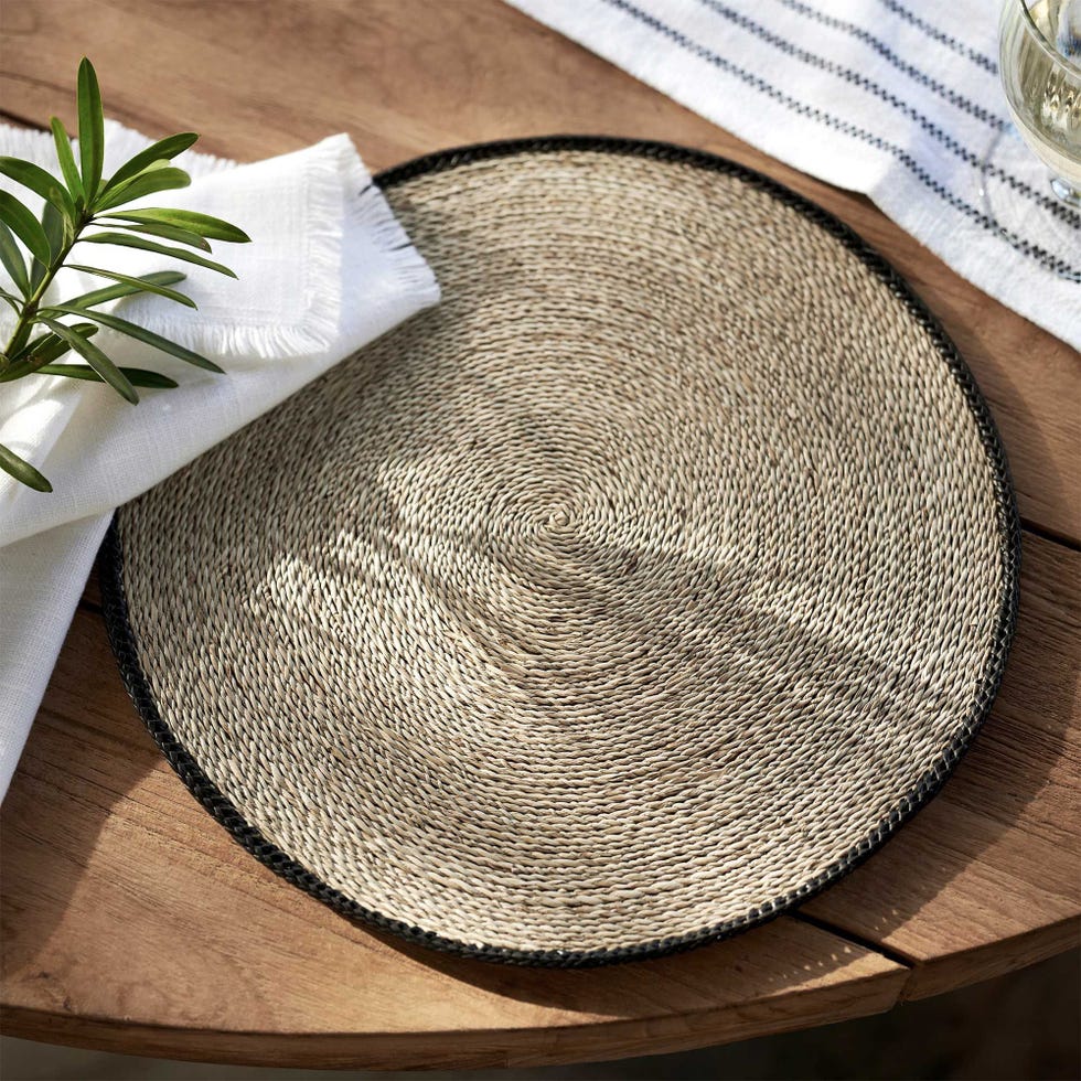 Hand-Woven Pandan Placemat, £18