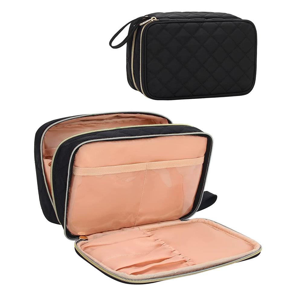 Double-Layer Makeup Bag