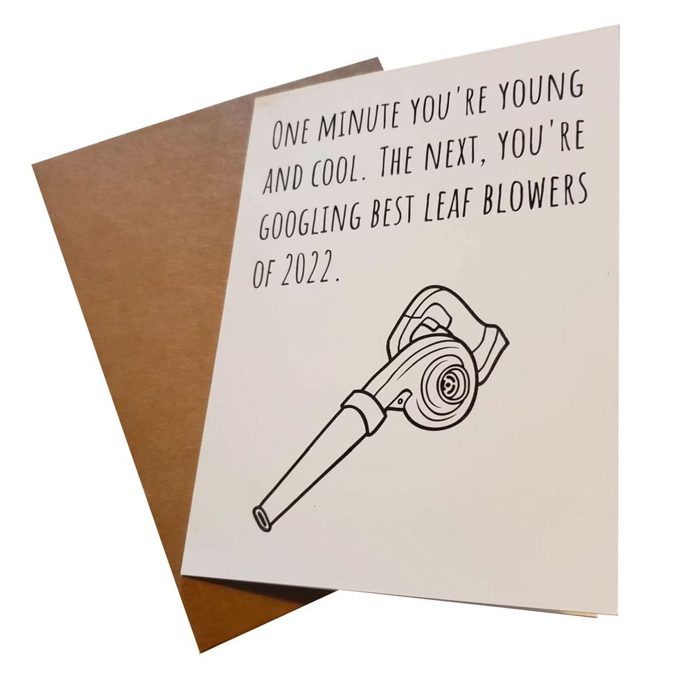 One Minute You're Young and Cool Card